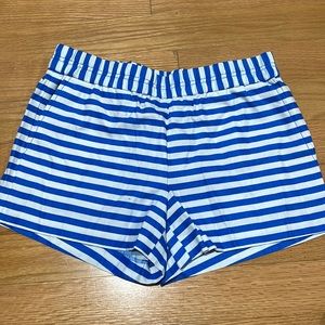 jcrew striped shorts